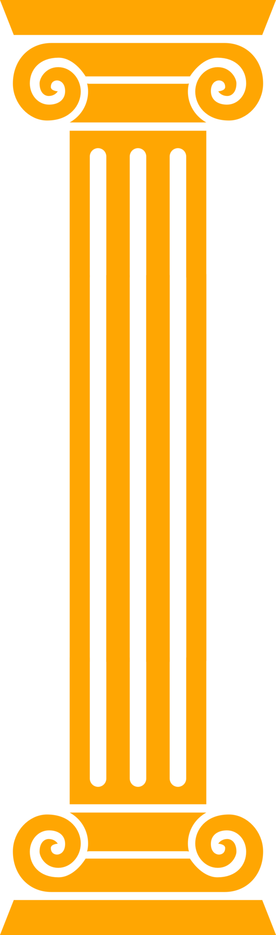 Pillar yellow
